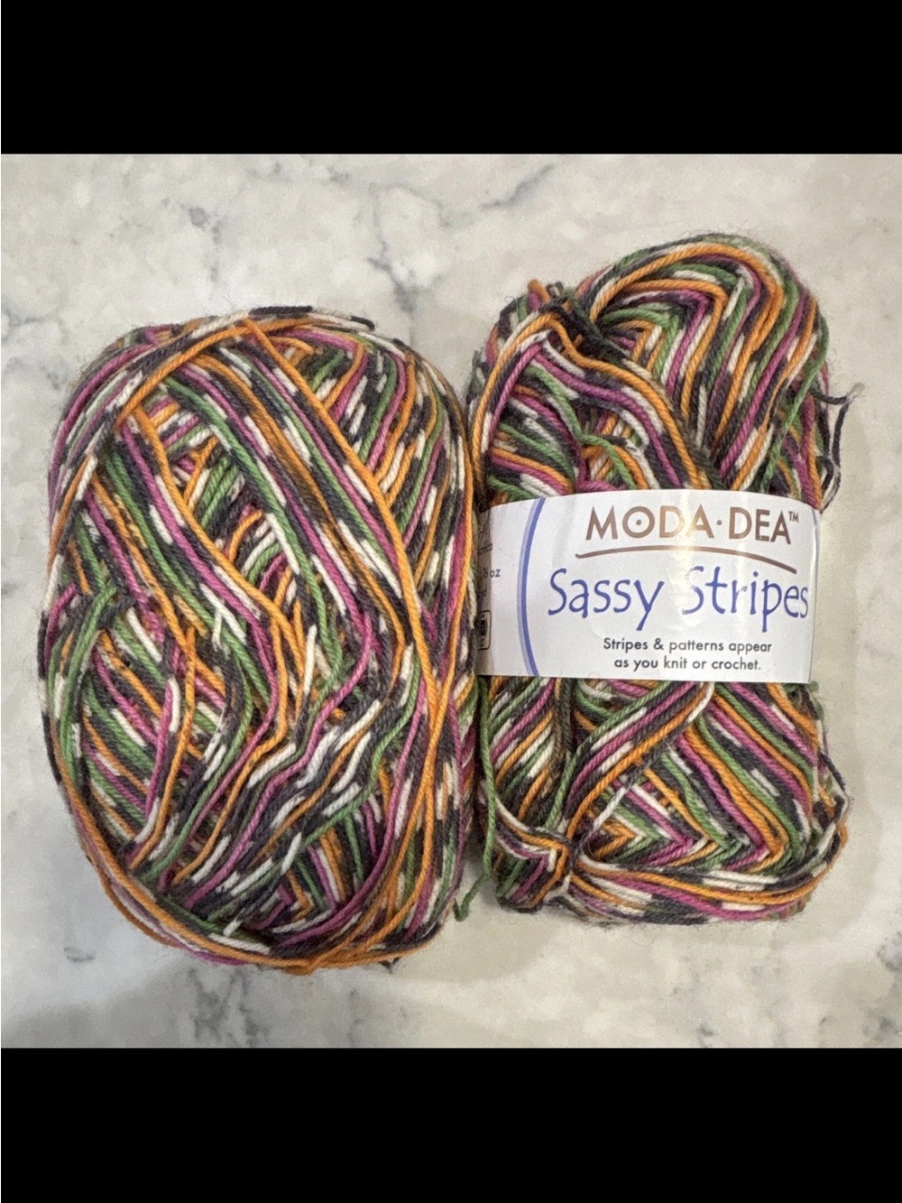 Moda Dea Sassy Stripes Multi-Color Self-Striping Yarn